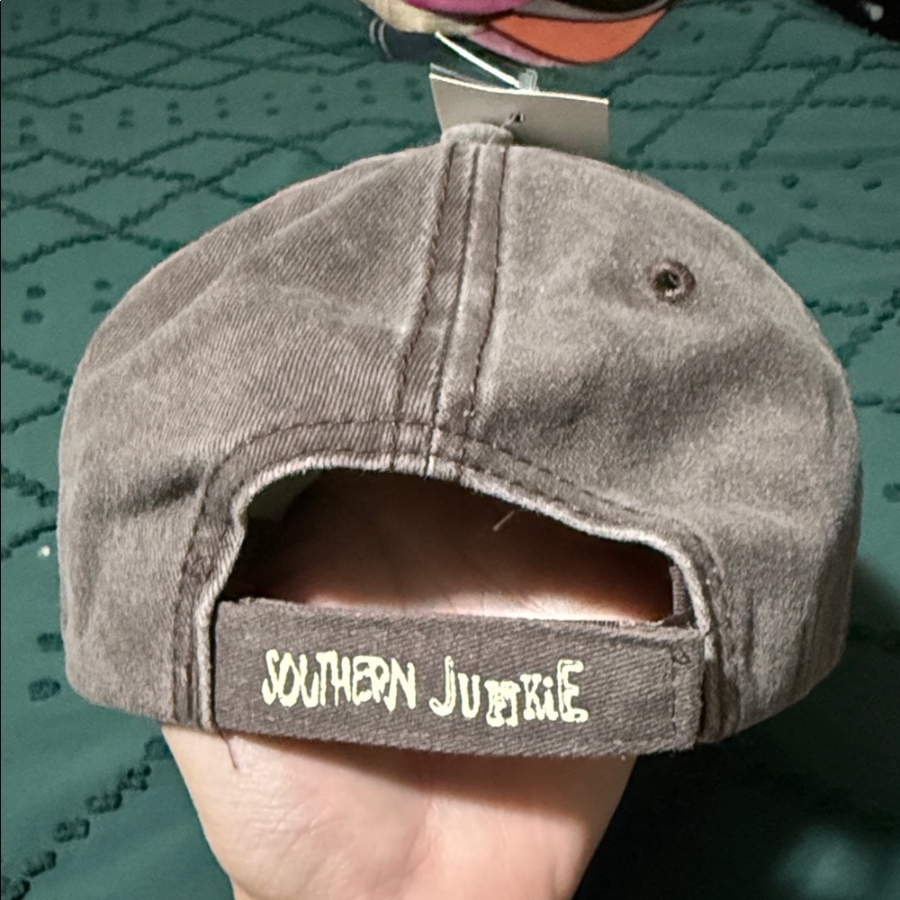 🎄New 🎄Hold Your Horses Teal and Gray Women's Cap - Picture 3 of 5